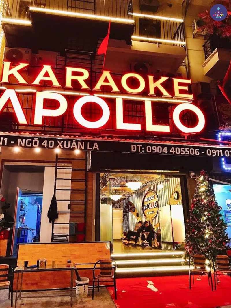 Không gian Karaoke Apollo tại 40 Xuân La, Tây Hồ