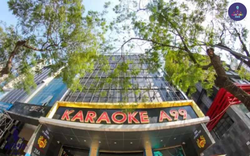 Mặt tiền Karaoke A99 trên đường Lê Đức Thọ