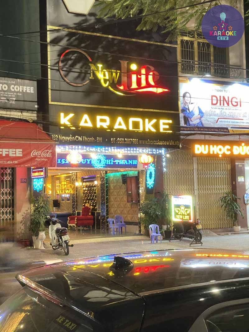 Phòng hát Newlife Karaoke gọn gàng, hiện đại tại trung tâm