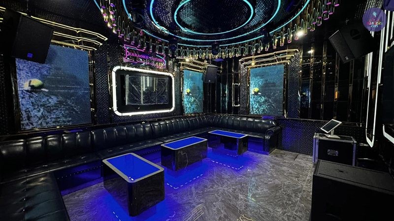 Phòng hát sang trọng tại Karaoke Luxury ở Ninh Bình