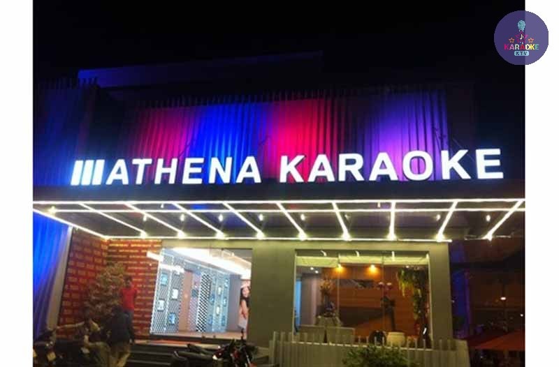Không gian sang trọng tại Karaoke Athena trên đường Ba Tháng Hai, Đà Lạt
