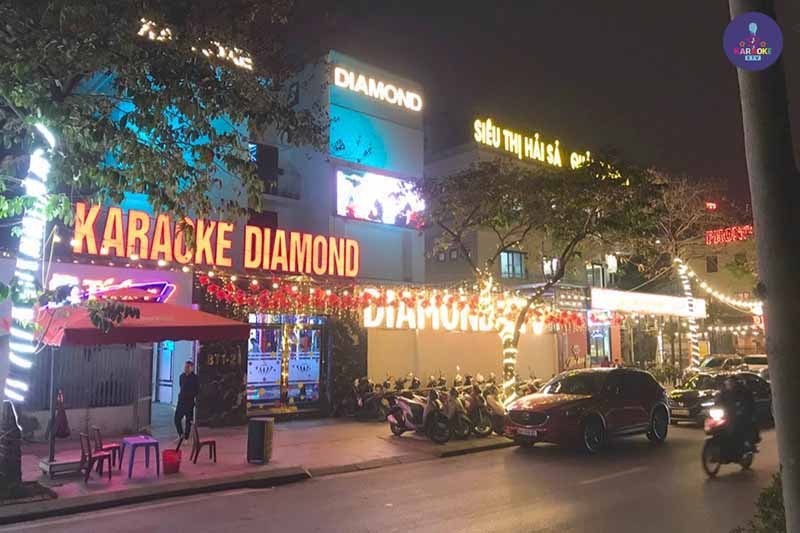 Sảnh và phòng Karaoke Diamond tại 21 Nguyễn Xuân Khoát