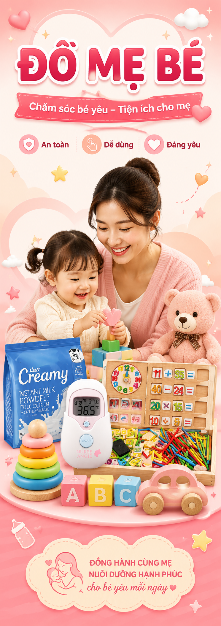 Banner Mẹ Và Bé